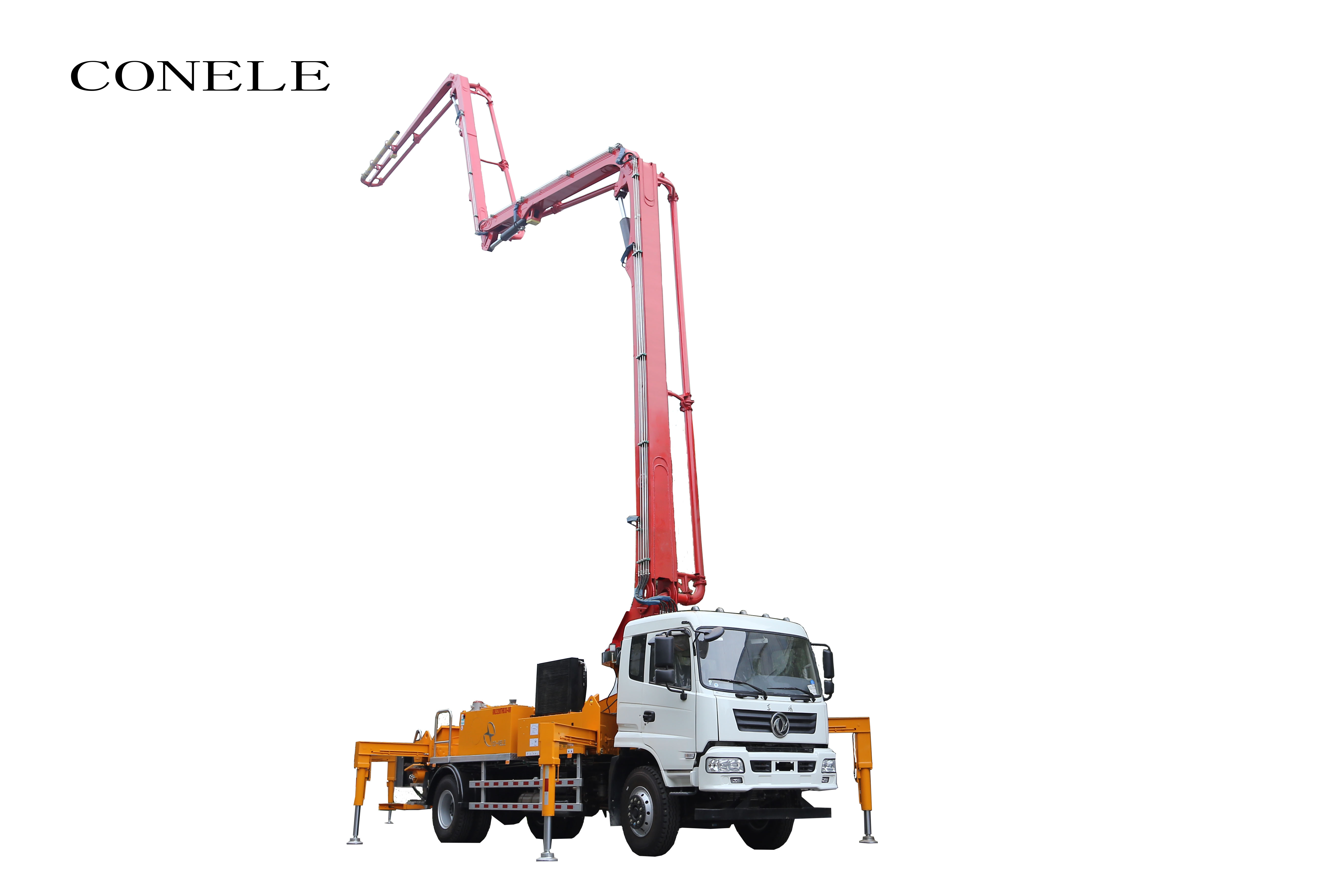天泵，科尼樂(lè)小型混凝土泵車 