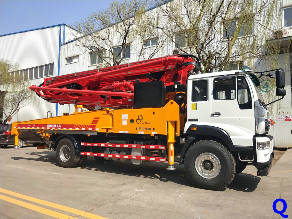 小型混凝土泵車，混凝土泵車、天泵、小型泵車